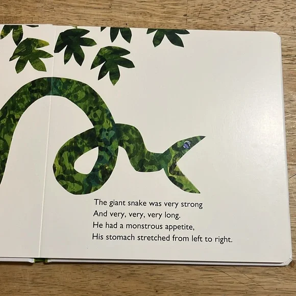 Eric Carle The Greedy Python Board Book - Picture 2 of 2